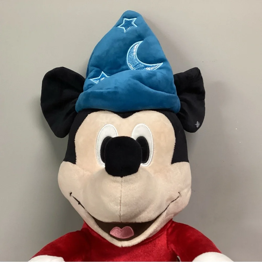 🔴 Disneys Mickey Fantasia Plush - Motion Activated - Like New Condition - Huge - Picture 3 of 14